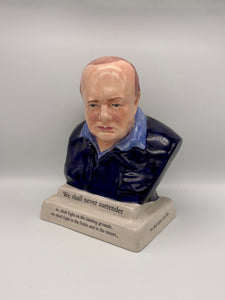 Quotes of Winston Churchill Bust